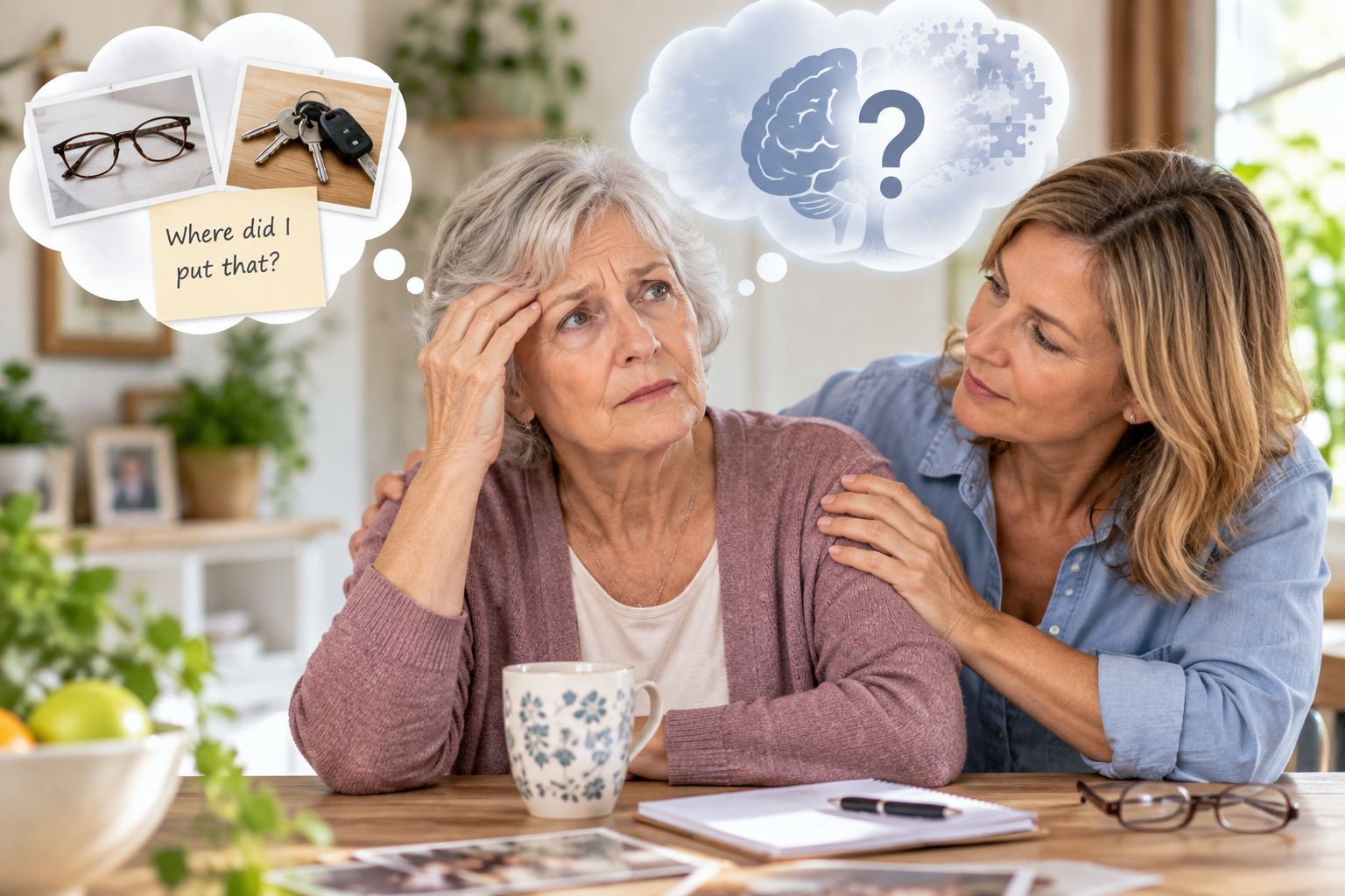 Dementia vs Normal Memory